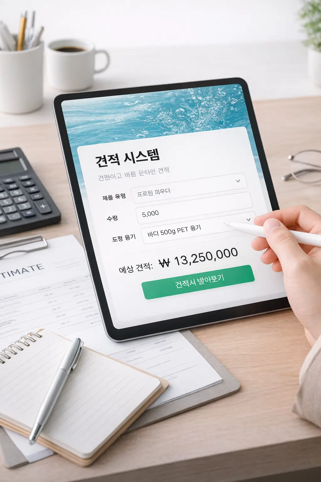견적 시스템